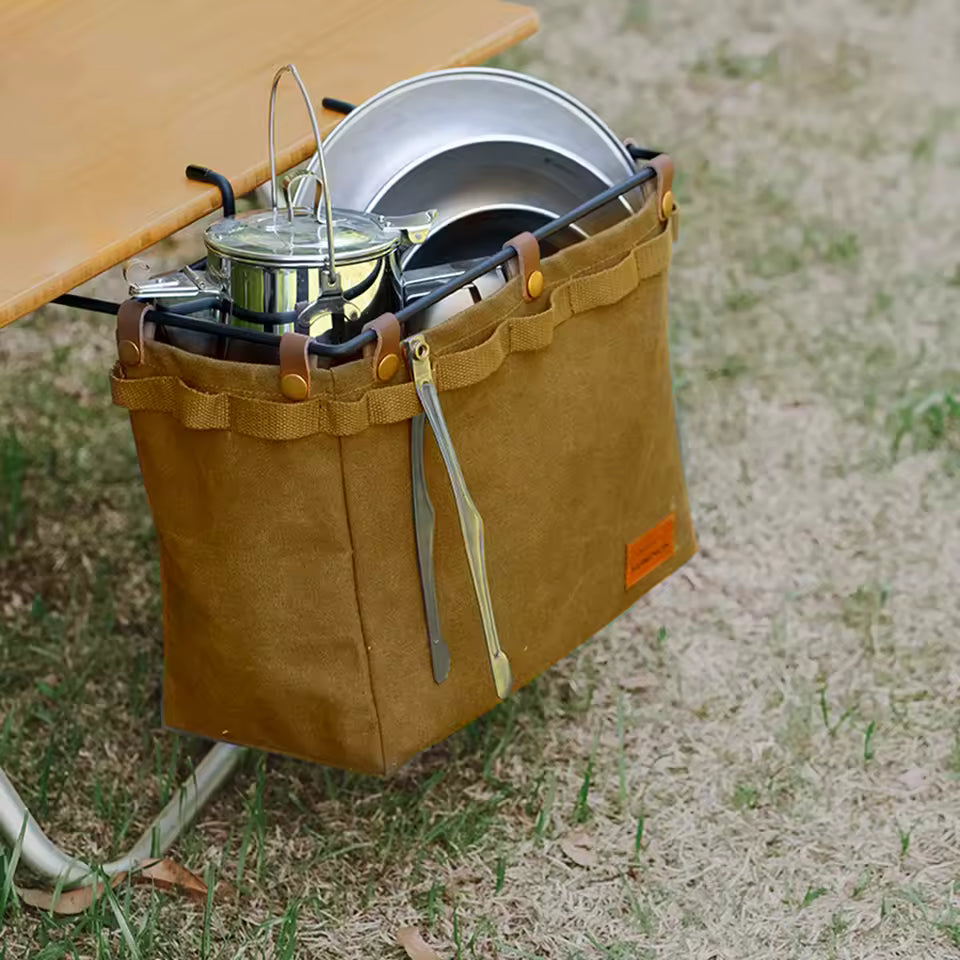 Camping Table Side Storage Bag