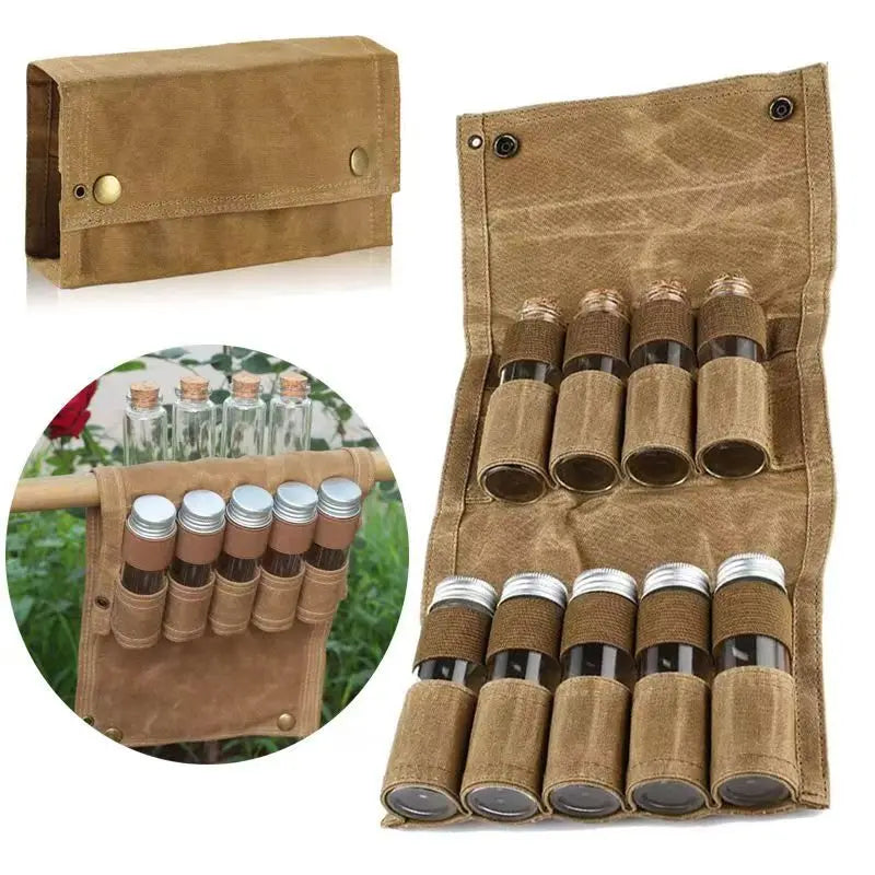 Waxed Canvas Spice Bag