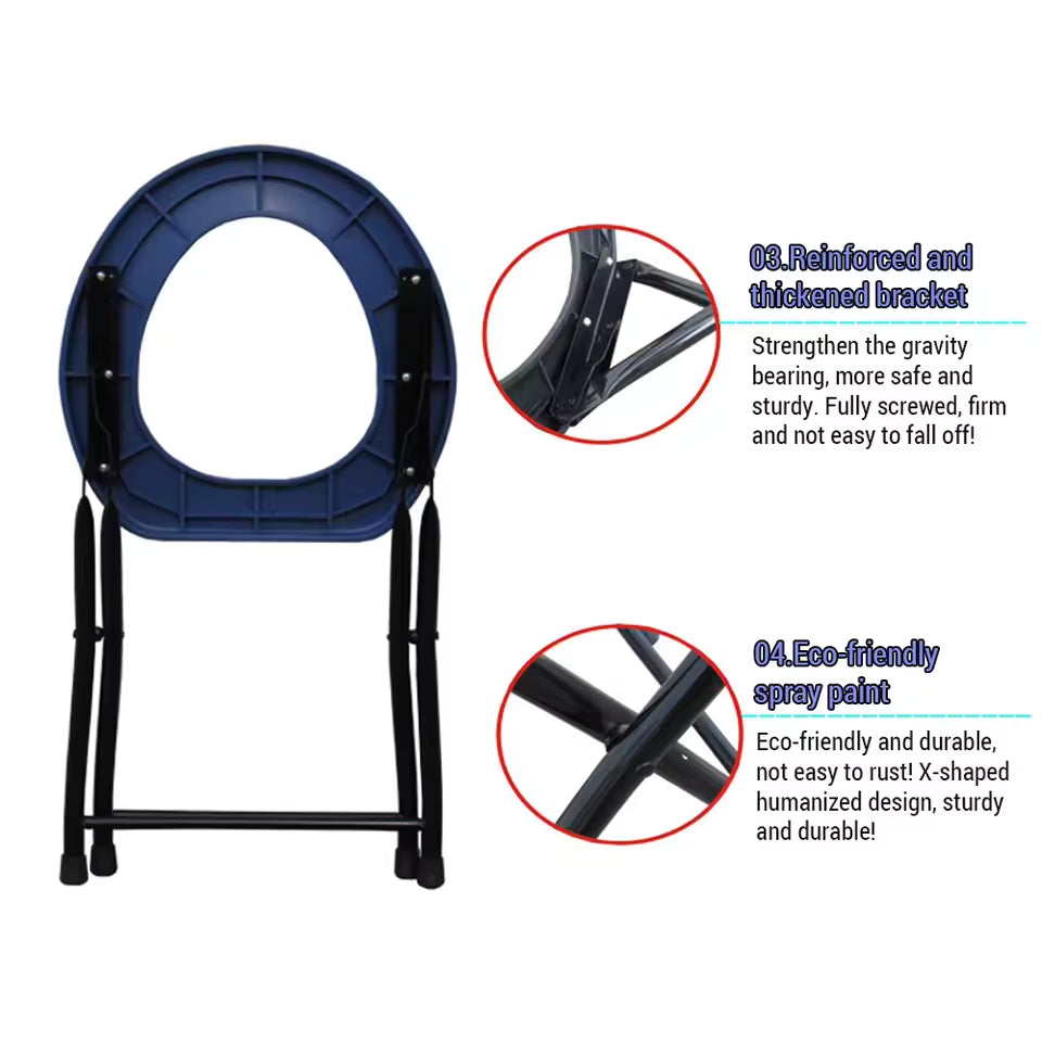 TrailMate Foldable Eco Camping Toilet Seat