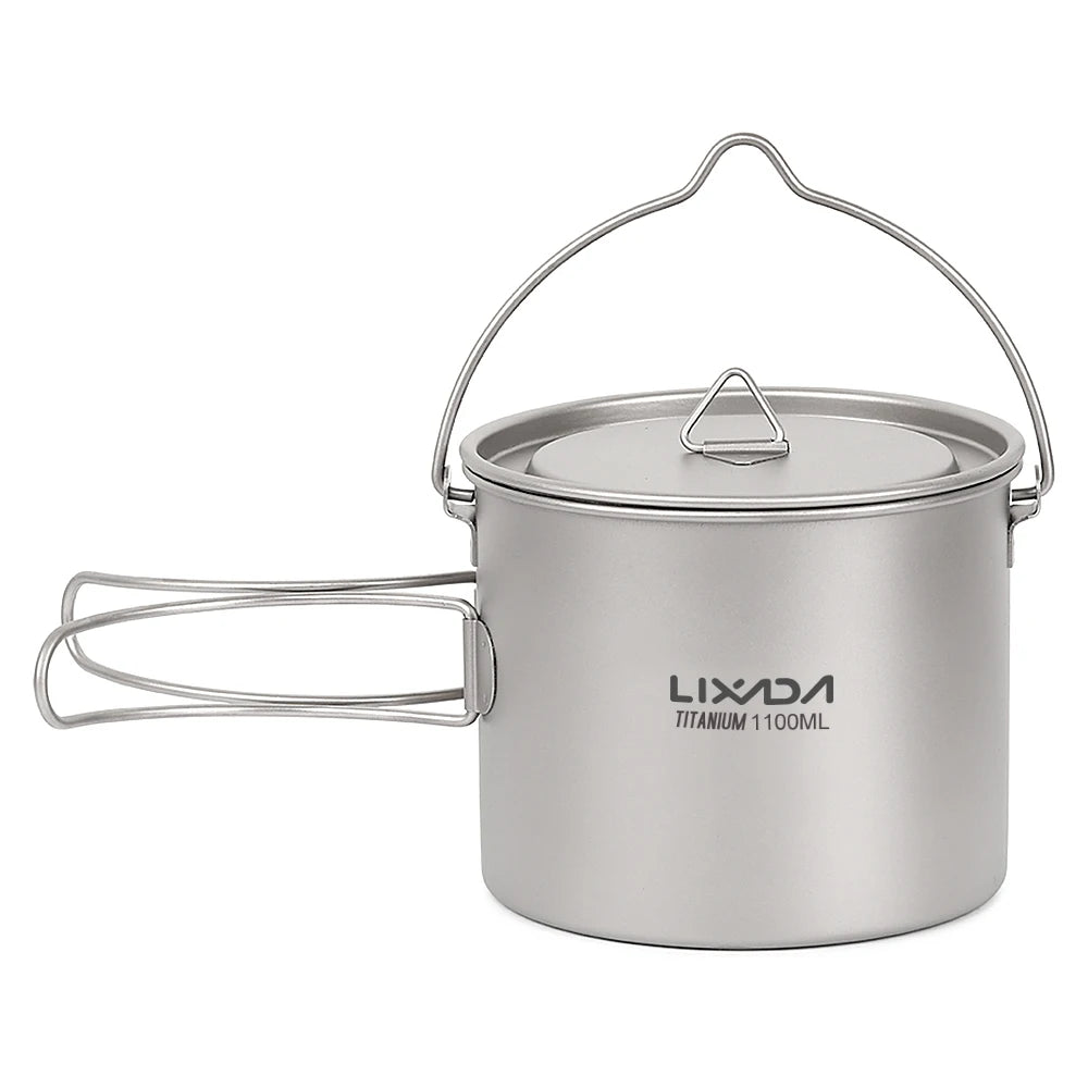 Lixada Ultralight Titanium Pot