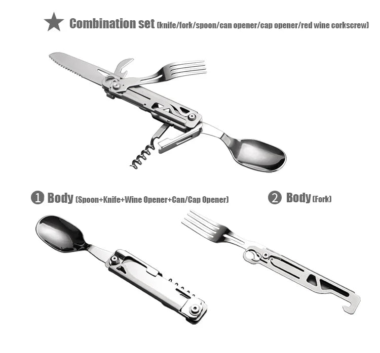 Multifuntional Cutlery Set