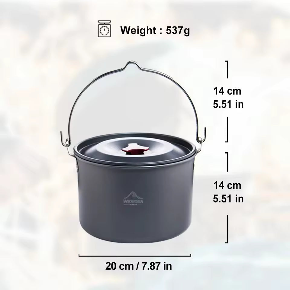 Widesea™ 4L Camping Hanging Pot