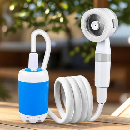 TrailFlow™ Rechargeable Portable Camping Shower Pump