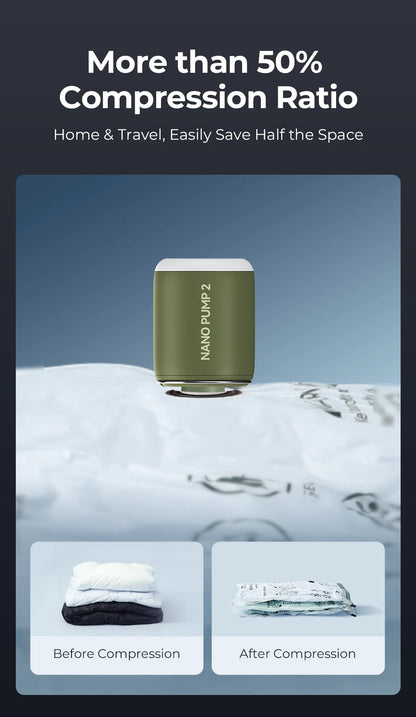 Ultralight Portable Air Pump - Nano Pump 2