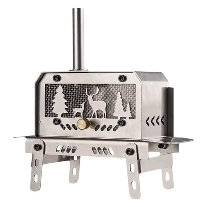 Portable Folding Charcoal Stove