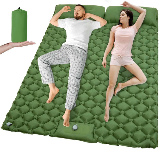 Outdoor Camping Double Inflatable Mattress