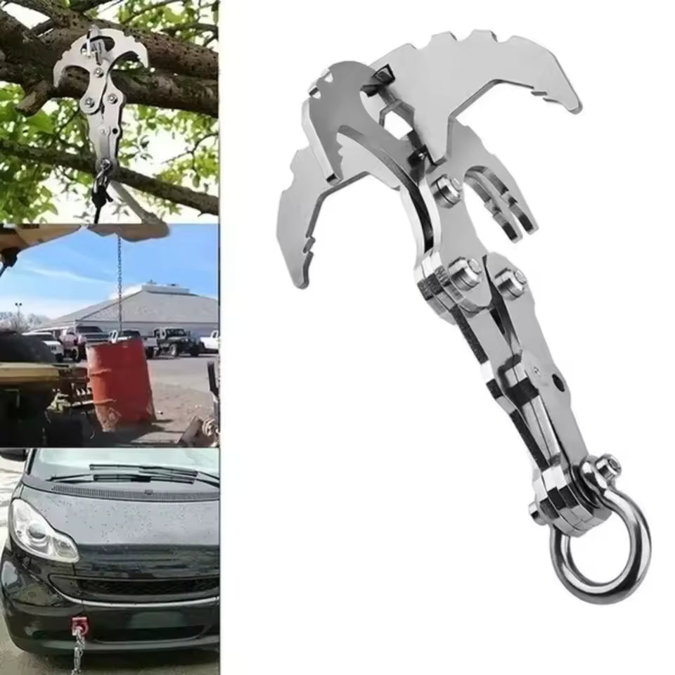 TitanGrip™ Stainless Steel Folding Grappling Hook