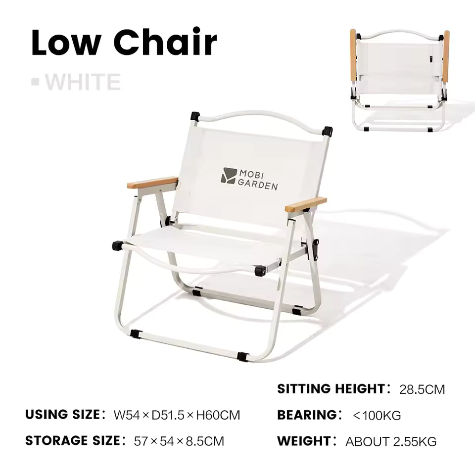 MOBI GARDEN™ Camping Kermit Chair