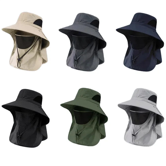 UV Sun Hat w/ Neck Flap