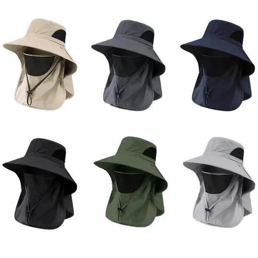 UV Sun Hat w/ Neck Flap