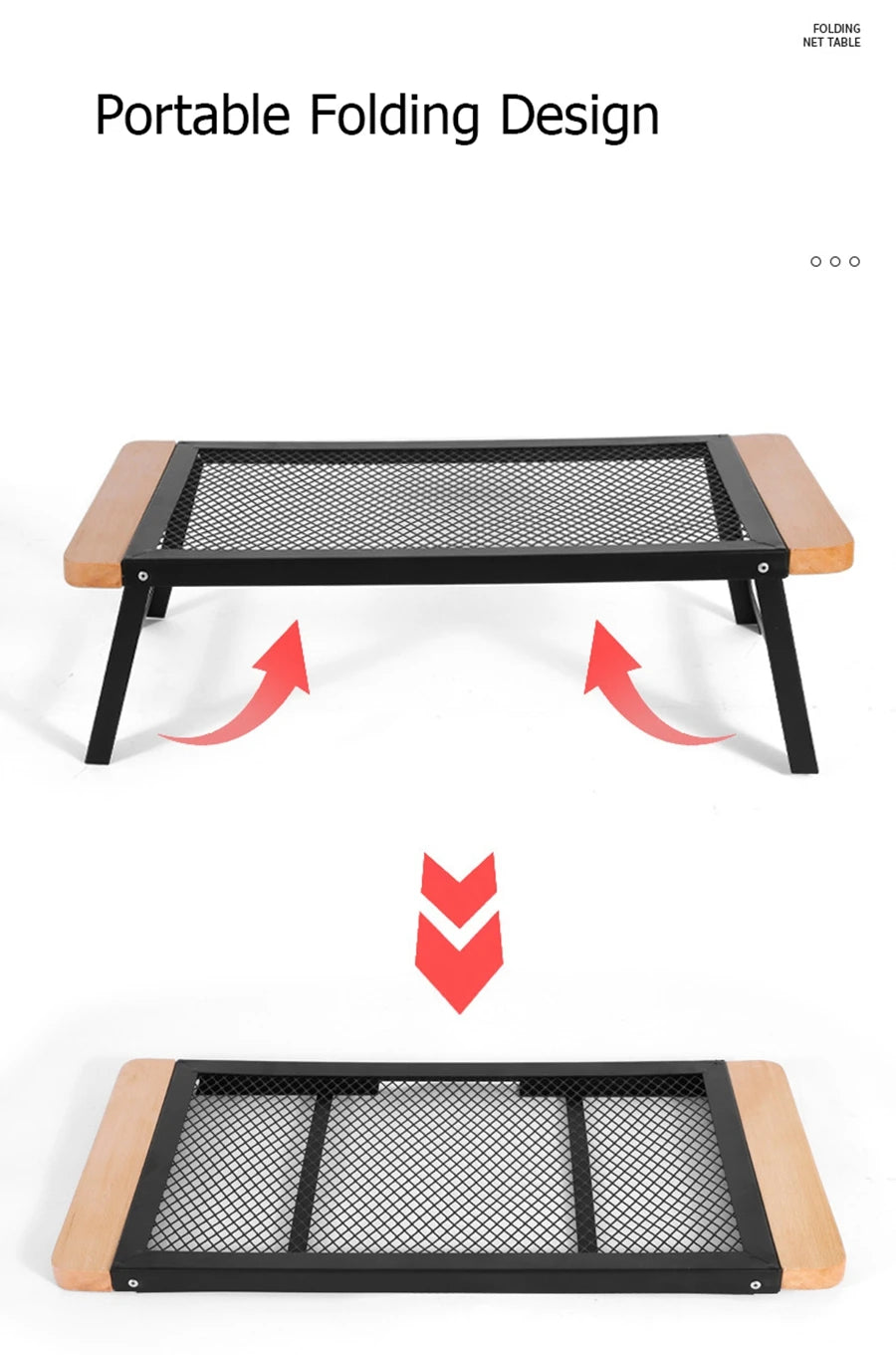 Foldable Camping Grill Table