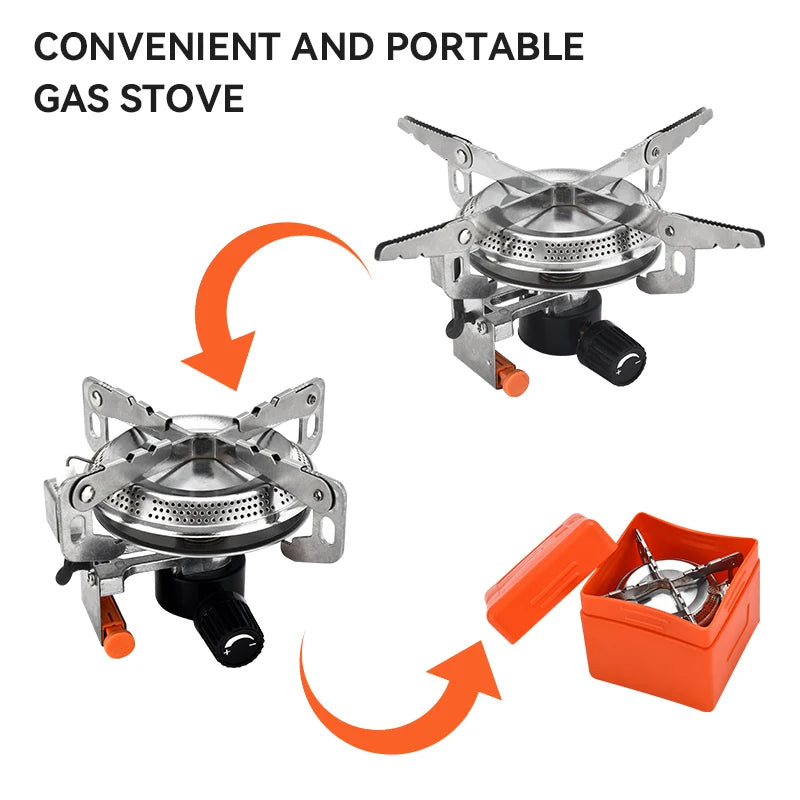 Pandatour Windproof Camping Gas Stove