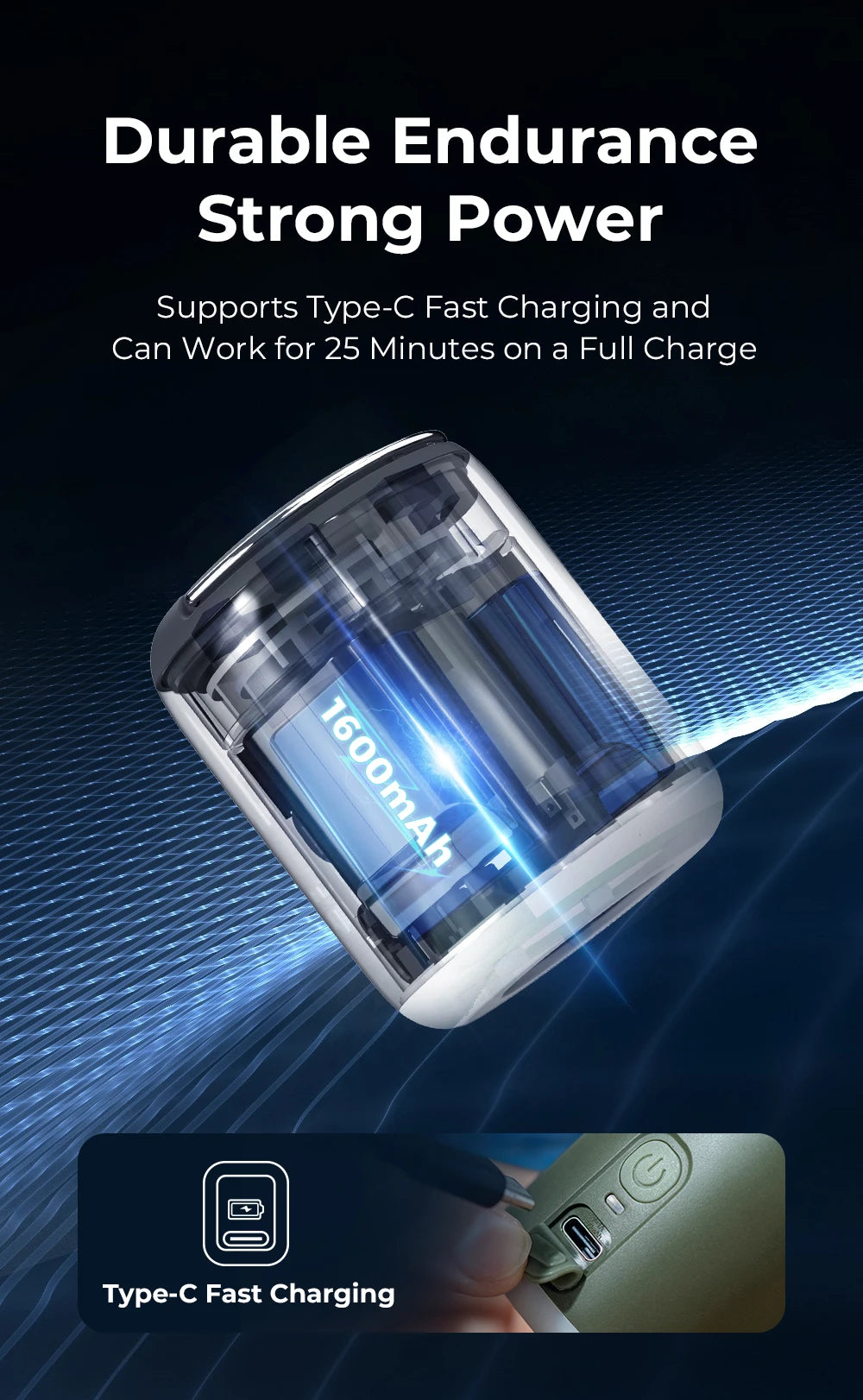 Ultralight Portable Air Pump - Nano Pump 2