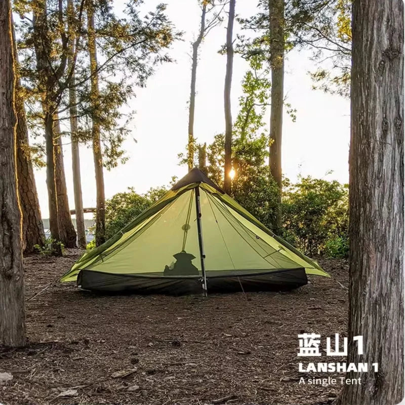 AEROVENT™ Solo Ultralight Trekking Tent – 1P Double-Wall Shelter