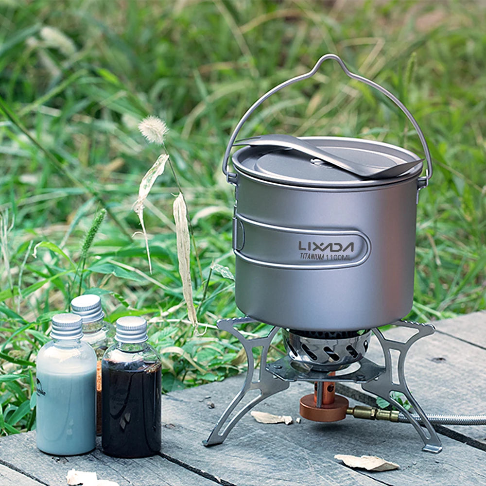 Lixada Ultralight Titanium Pot