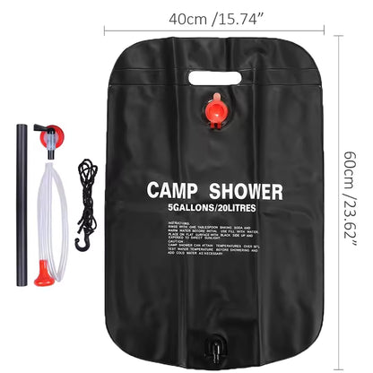 Camp Shower Water Bag