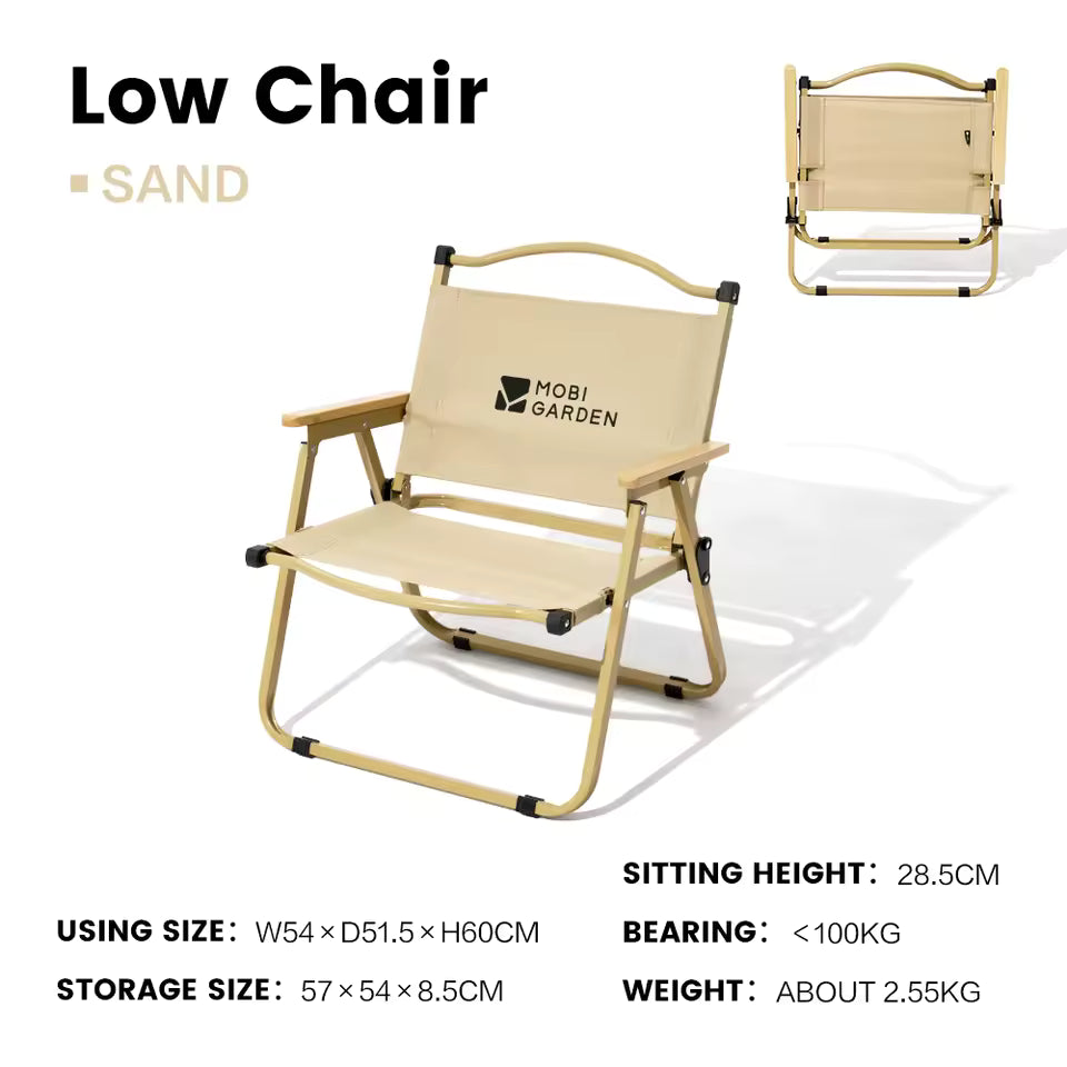 MOBI GARDEN™ Camping Kermit Chair