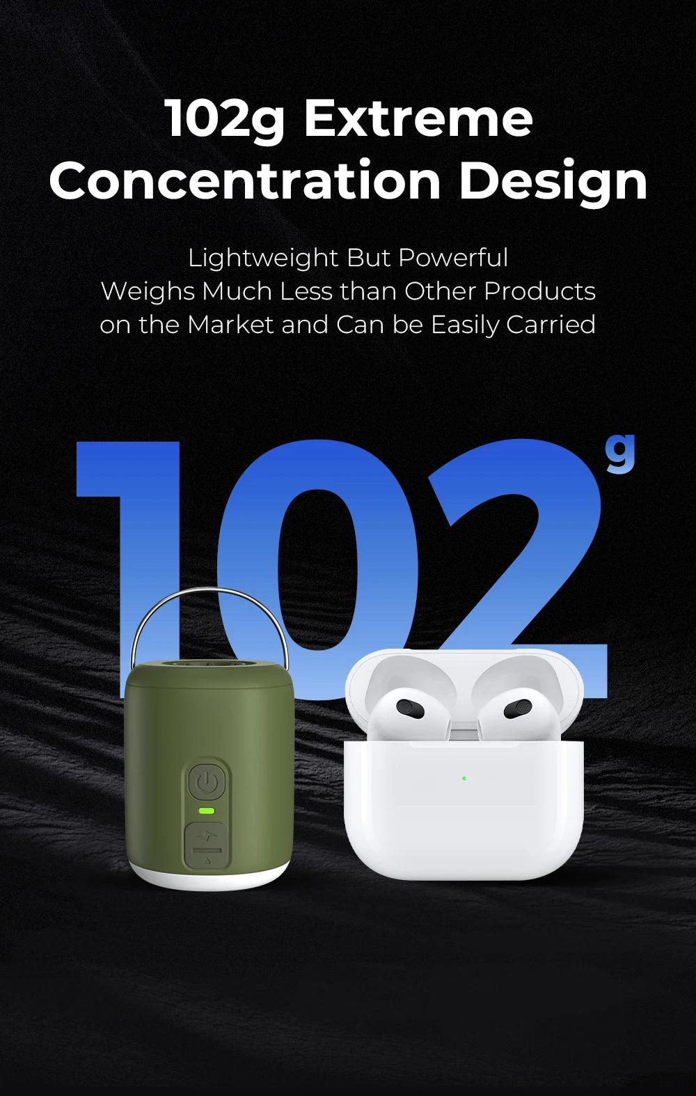 Ultralight Portable Air Pump - Nano Pump 2