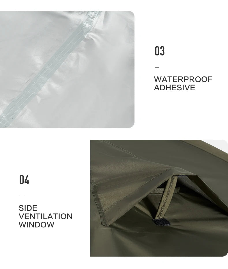 Mobi Garden™ TrailLodge 4P Trekking Tent – 1 Bedroom + 1 Living Space