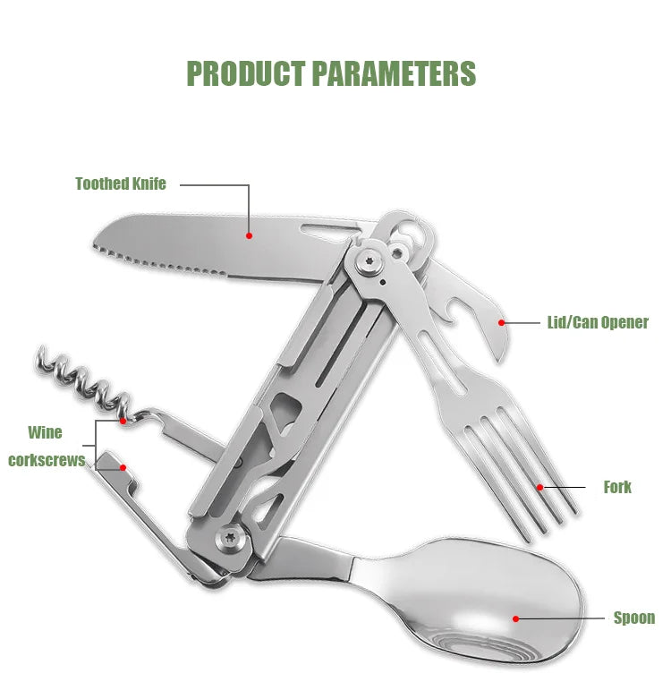 Multifuntional Cutlery Set