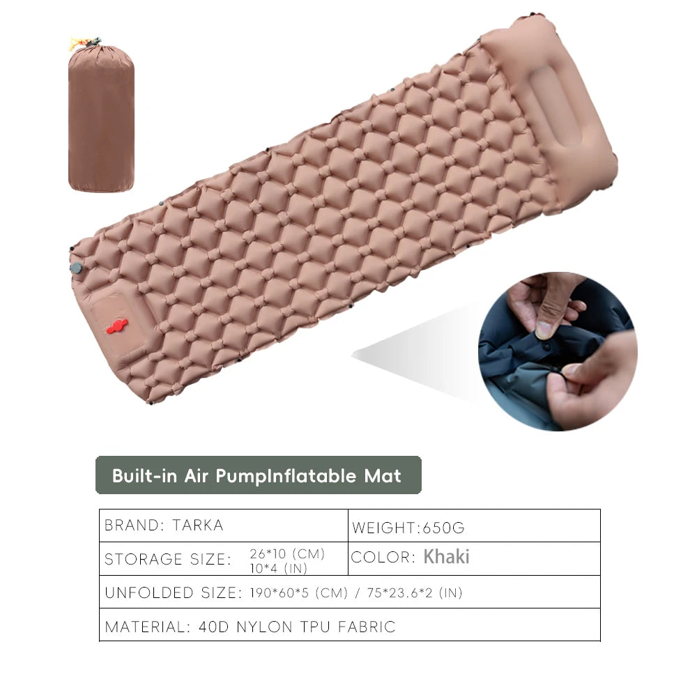 TARKA Inflatable Camping Mats Air Mattress