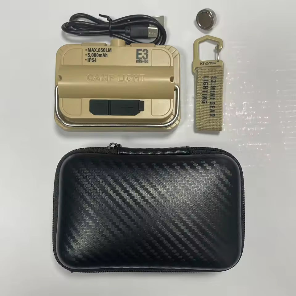 E3 Mini Led - 5000Mah LED Camping Tent Light