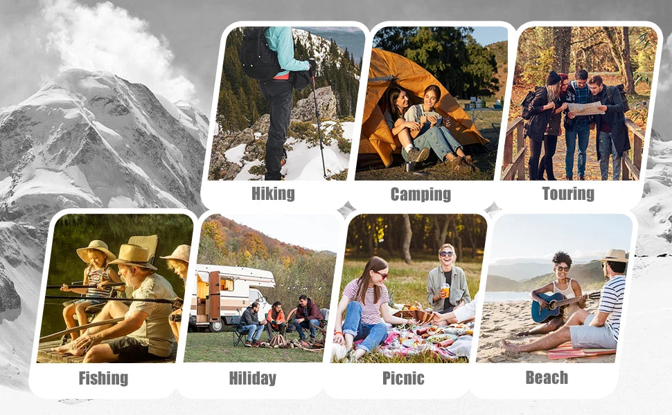 WESTTUNE™ Portable Folding Camping Chair