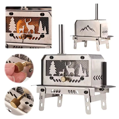 Portable Folding Charcoal Stove