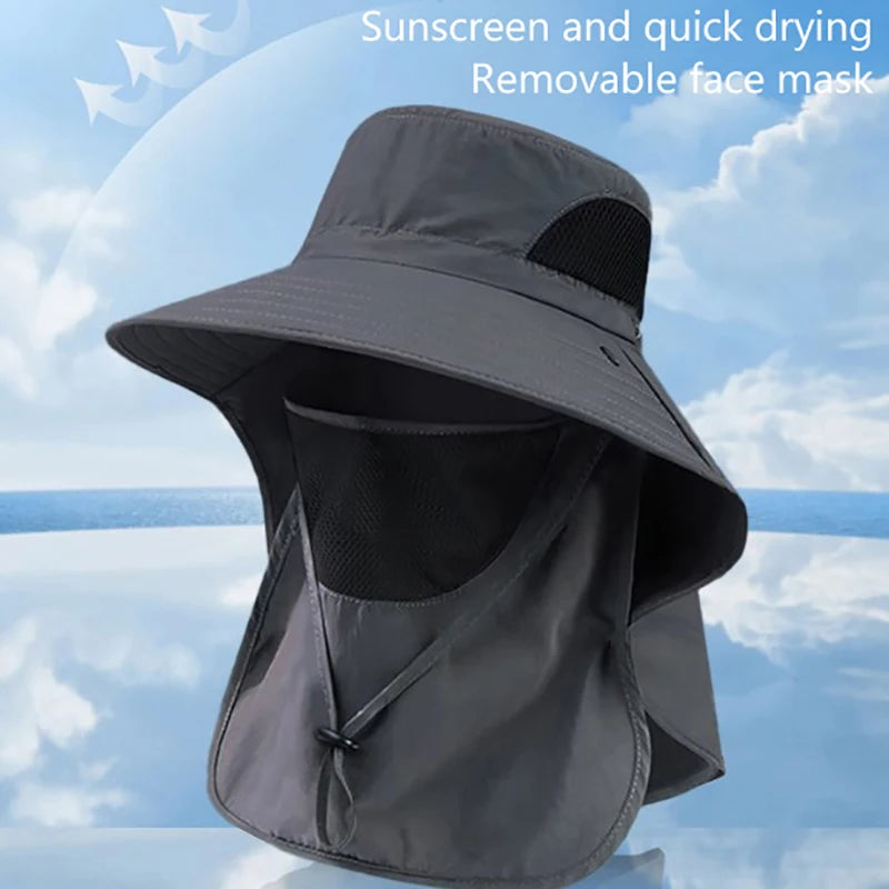UV Sun Hat w/ Neck Flap