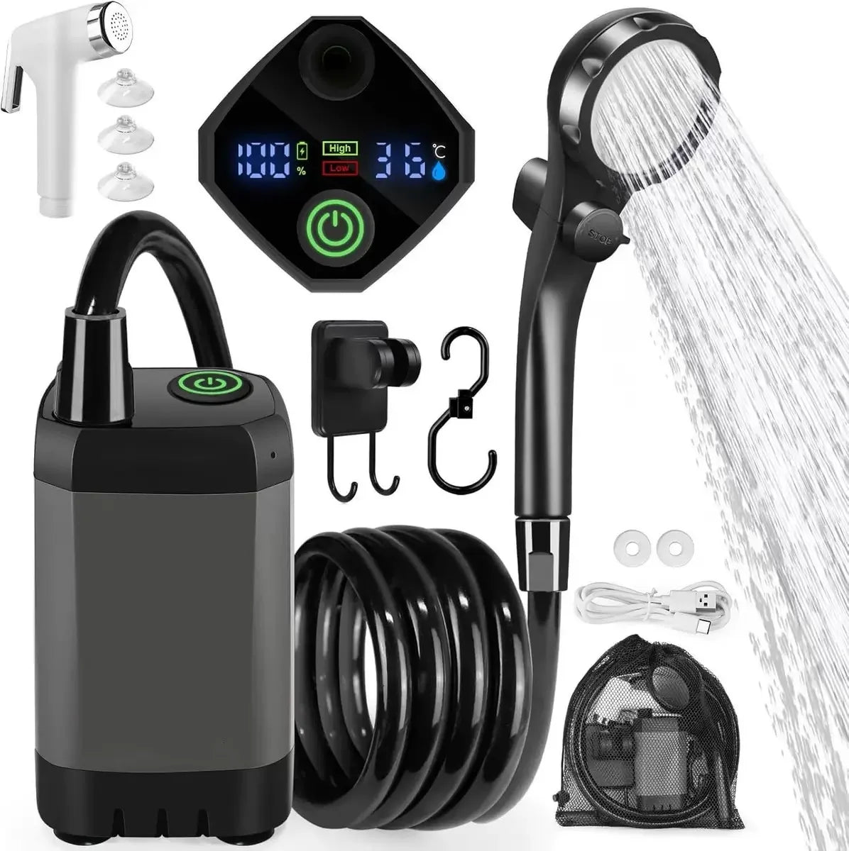 Portable Camping Shower Equipment