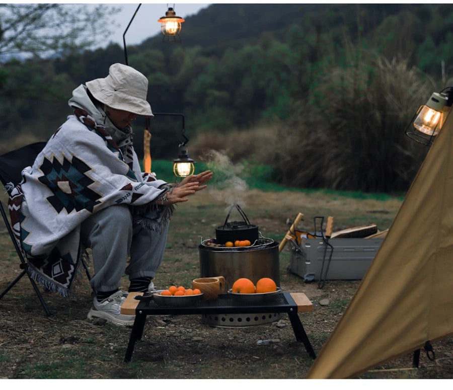 Foldable Camping Grill Table
