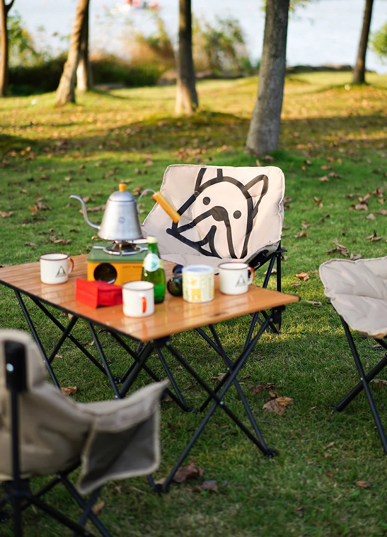 Younker Camp™ Ergonomic High-Back Folding Chair