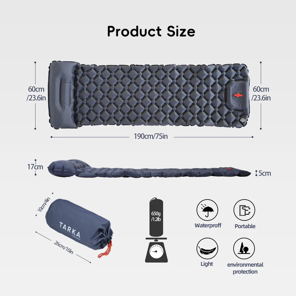 TARKA Inflatable Camping Mats Air Mattress