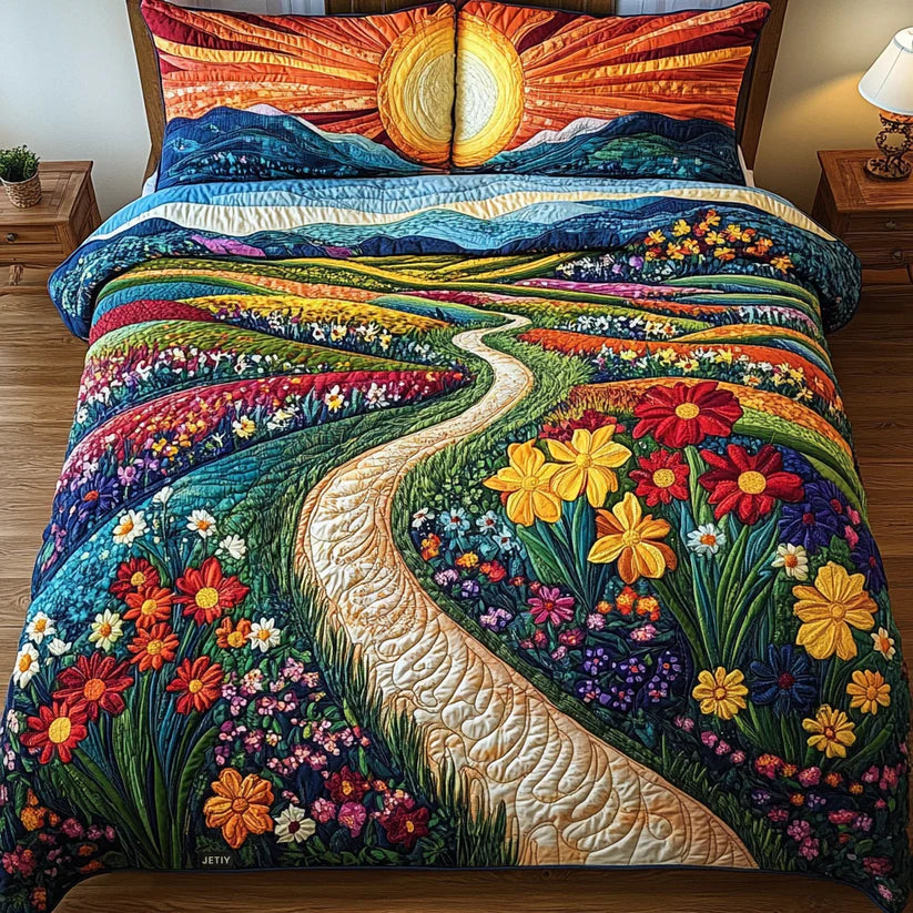 Sunbeam Serenity Quilted Bedding Set QV01