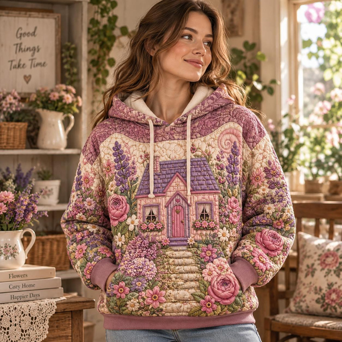 The Secret Garden Heavy Blend Hooded Sweatshirt LD08