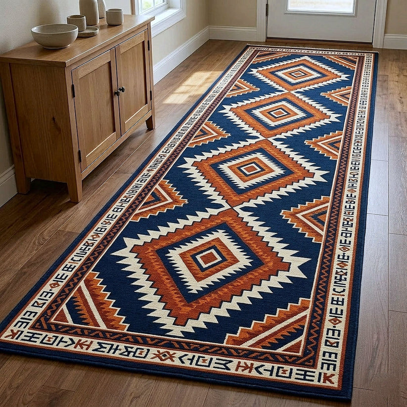 Bohemian Geometric Runner Carpet LD10