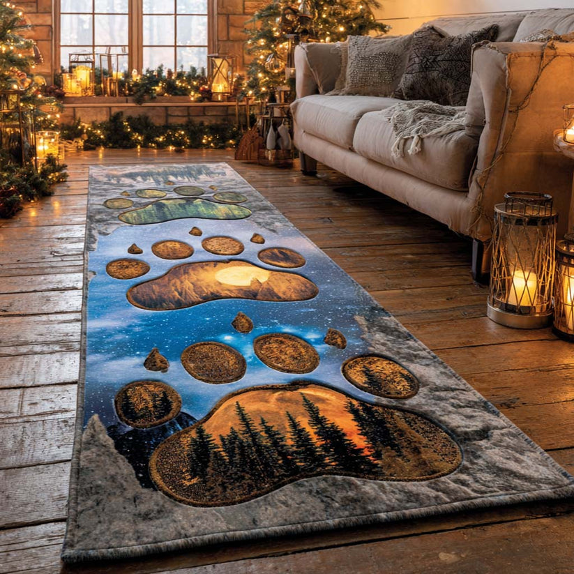 Timber Ridge Bear Paw Runner Carpet LD17
