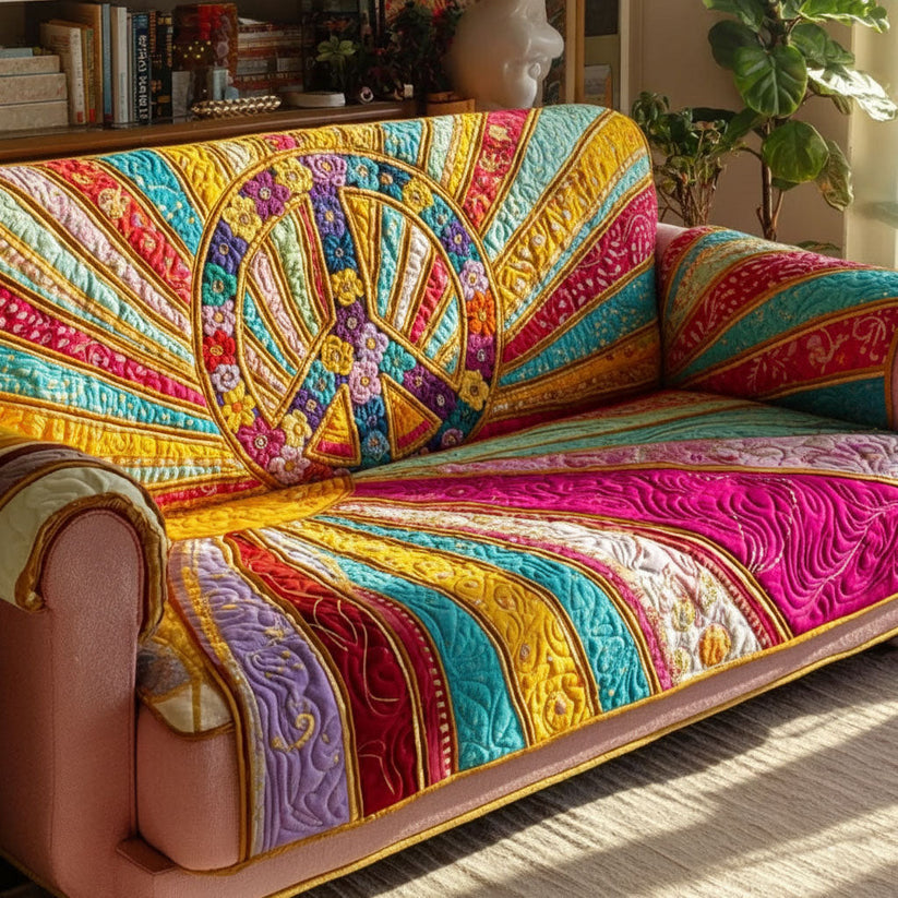 Sunny Harmony Quilted Seat Sofa  LD01