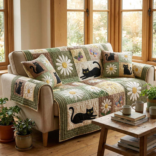 Bloom Cat Harmony Quilted Seat Sofa LD27