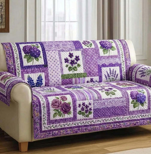 Blooming Season Quilted Seat Sofa LD105