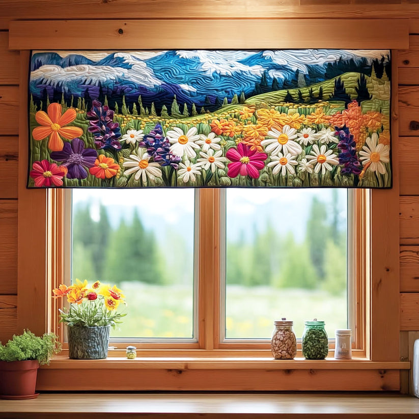 Bloom Valley Quilted Valance LD02
