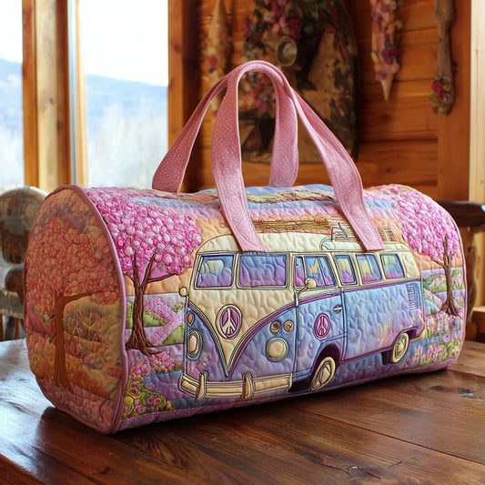 Journey Vibes Quilted Duffle Bag LD02