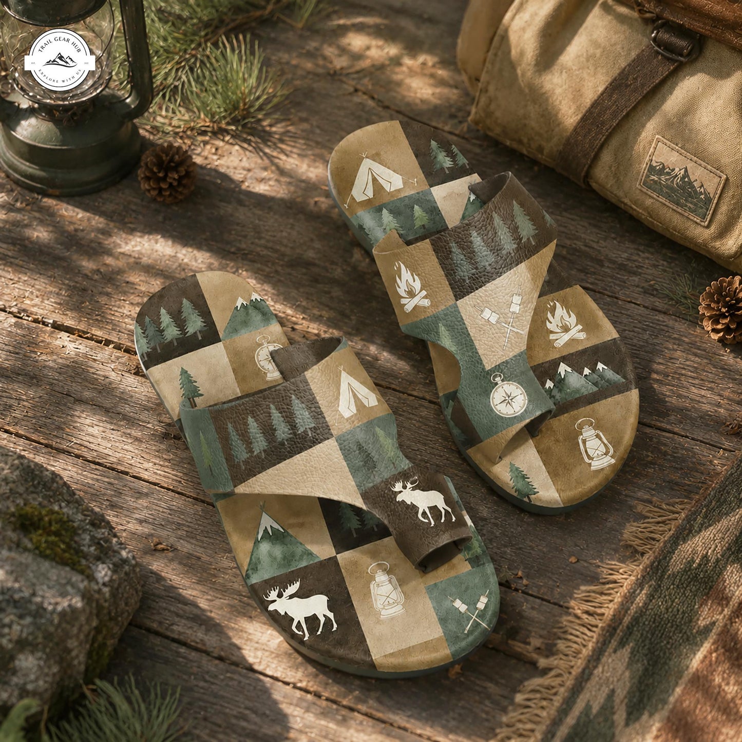 Camping Forest Open Toe Sandals LV06