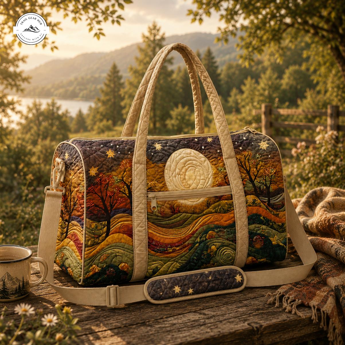 The Starry Night Quilted Travel Bag LV08