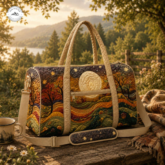 The Starry Night Quilted Travel Bag LV08