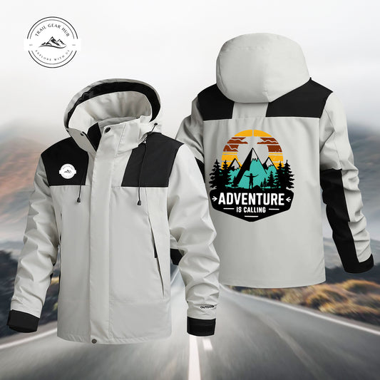 Adventure Is Calling Waterproof Jacket MN05