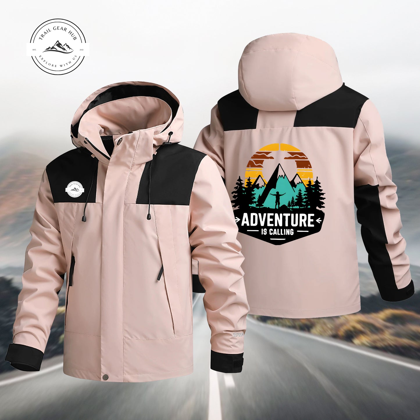 Adventure Is Calling Waterproof Jacket MN05