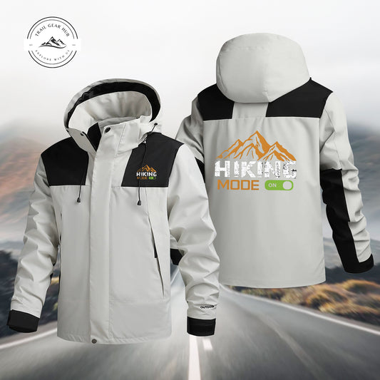 Hiking Mode On Waterproof Jacket MN06