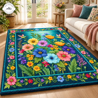 Soft Petal Dream Faux Cashmere Area Rug QV28FCARUG