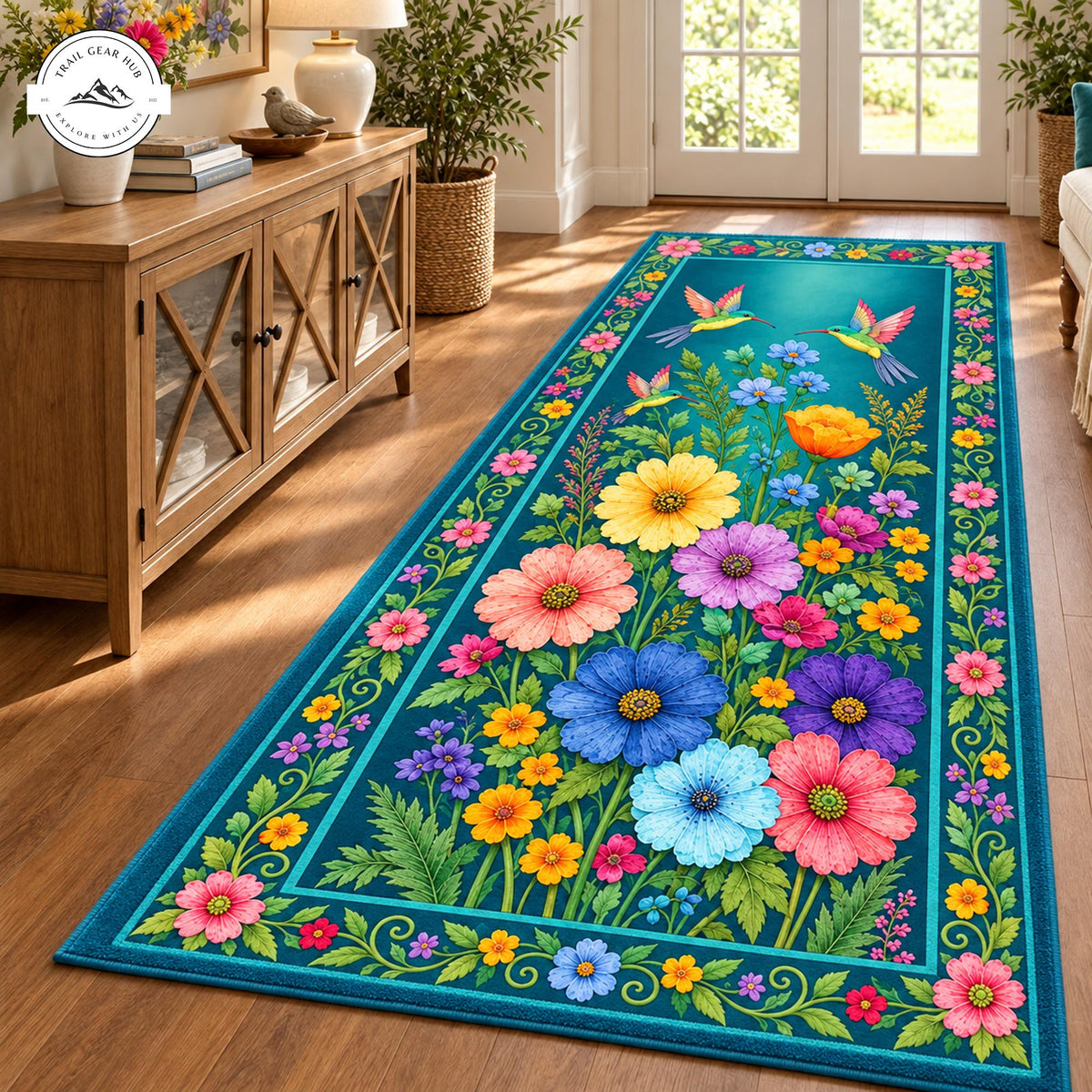 Soft Petal Dream Plush Runner Rug QV28RUGHN117